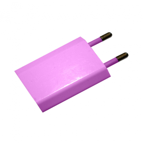 Cargador red USB Rosa