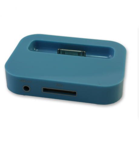 Base Dock con Cable USB Azul