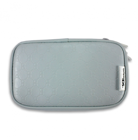 Bolsa de transporte COMPACTA DE PIEL  BLANCA