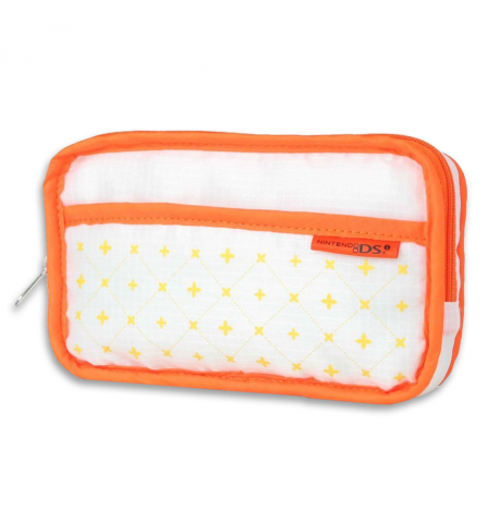 Bolsa de transporte COSMETIC NARANJA Y BLANCO