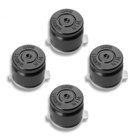Botones Cartucho 9mm DUALSHOCK 3 y 4 NÍQUEL
