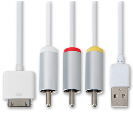 Cable Dock AV Apple + USB