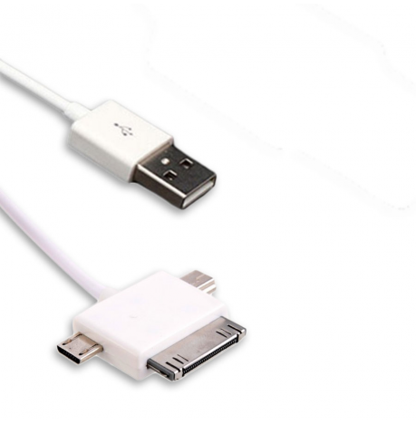 Cable USB 3 en 1