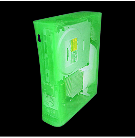 Carcasa Completa Xbox 360 Fat Magic Night Glow
