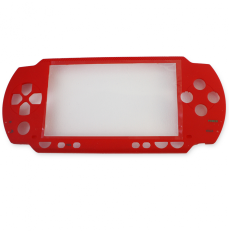 Carcasa Frontal ROJO PSP 1000