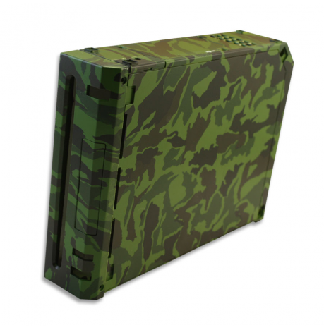 Carcasa Wii Verde Camuflaje