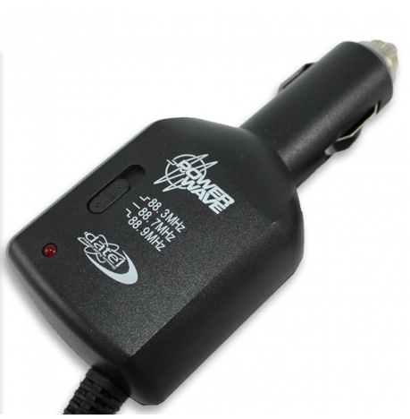 Cargador de coche y adaptador de sonido POWER WAVE