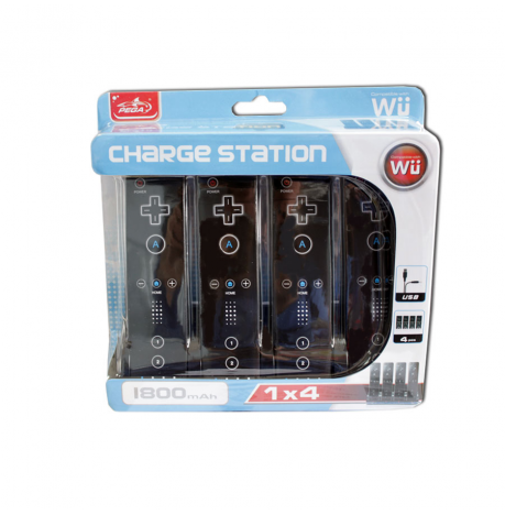 Cargador WiiMote 4 en 1