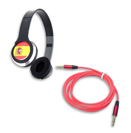 Cascos Negro Bandera España