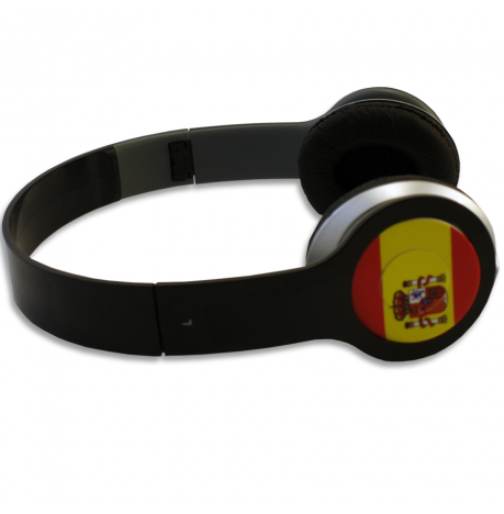 Cascos Negro Bandera España
