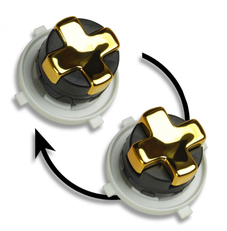 Cruceta Transformable Mando Xbox 360 DORADO