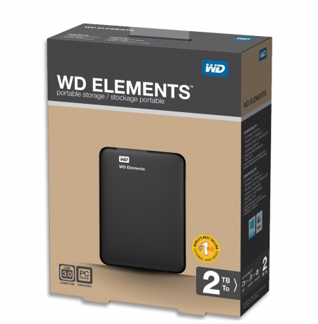 Disco Duro 2.5" 2TB WD Elements