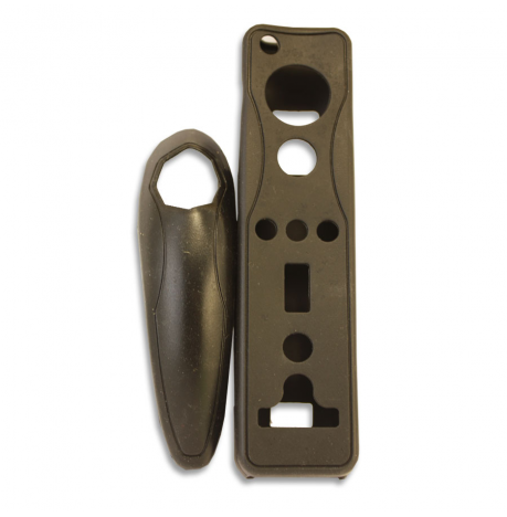 Funda WiiMote Nunchuck Silicona Negro