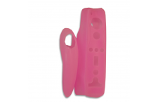 Funda WiiMote Nunchuck Silicona Rosa