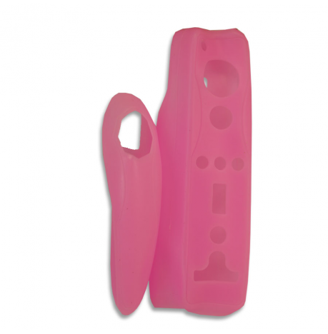 Funda WiiMote Nunchuck Silicona Rosa