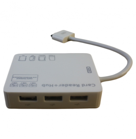 Kit de Conexión Lector Tarjetas y USB iPad