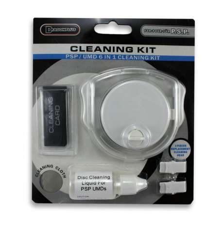 Kit Limpiador consola y discos UMD