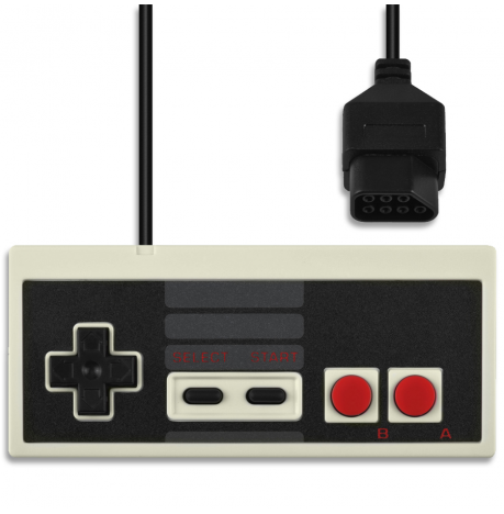Mando Clásico Compatible NES