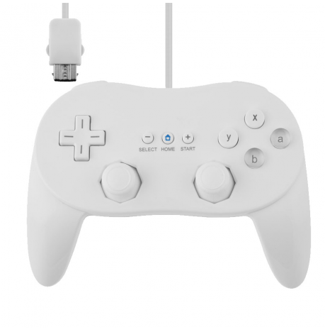 Mando clásico PRO compatible blanco
