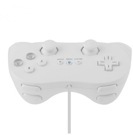 Mando clásico PRO compatible blanco