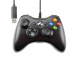 Mando con cable Compatible Xbox NEGRO