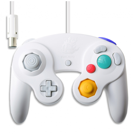 Mando GameCube Ed. Smash Bros. BLANCO