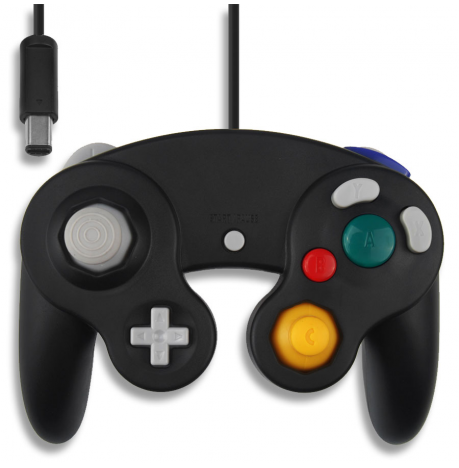 Mando Nintendo GameCube y Wii NEGRO