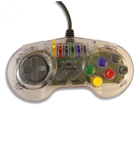 Mando Turbo SNES Transparente