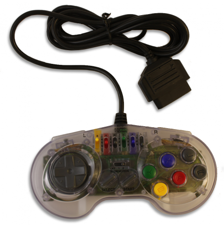 Mando Turbo SNES Transparente