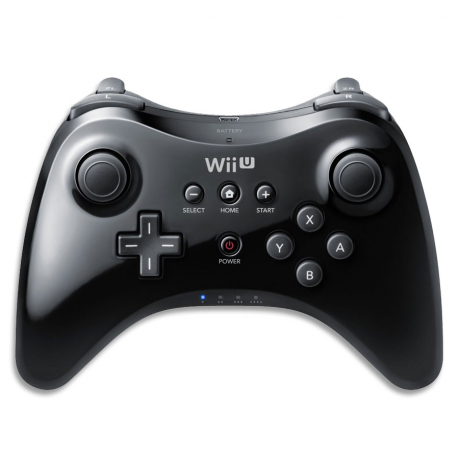 Mando Wii U Pro Original NEGRO