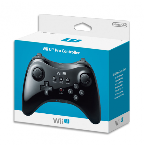 Mando Wii U Pro Original NEGRO