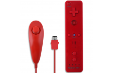 Pack Mandos Compatibles con MotionPlus ROJO