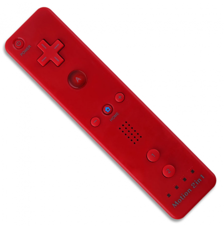 Pack Mandos Compatibles con MotionPlus ROJO