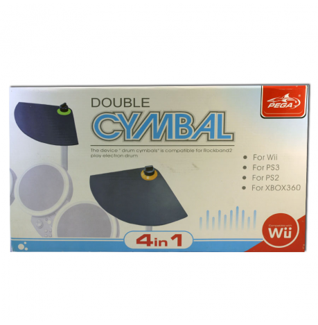 Platillos dobles para Rock Band 2