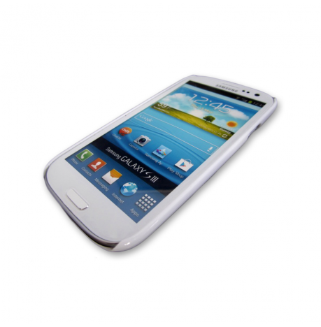 Protector Duro Samsung SIII Blanco