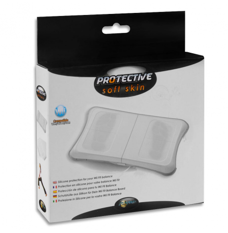 Protector Silicona Wii Fit Transparente