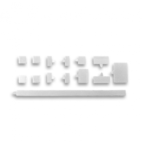 Protectores Polvo BLANCO