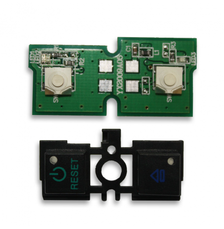 Repuesto Placa y Botones Reset & Eject V9-V10