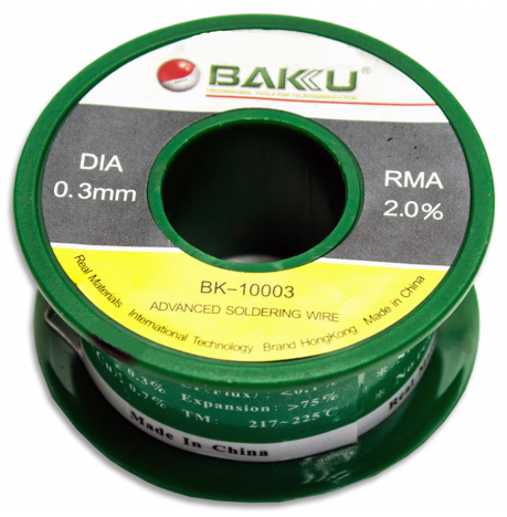 Rollo de Estaño 100 gr 0.3 mm