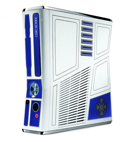 Vinilo Completo Xbox 360 Slim R2-D2 Star Wars