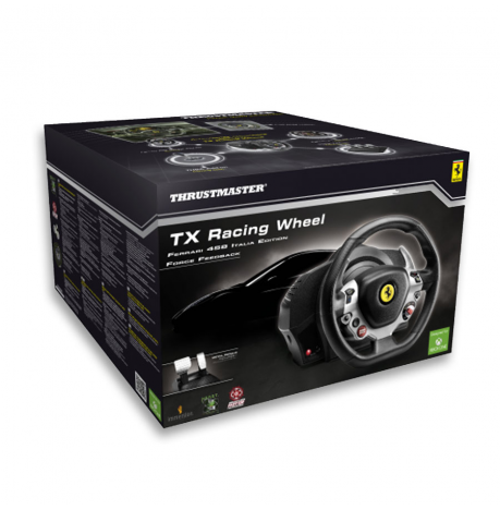Volante y Pedales Thrustmaster Ferrari F458 Italia