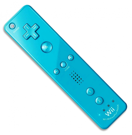 Mando WiiMote con MotionPlus Original AZUL CLARO